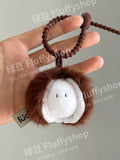 LUDO Bald Fruits Hairy Coconut Plush Keychain - image 7