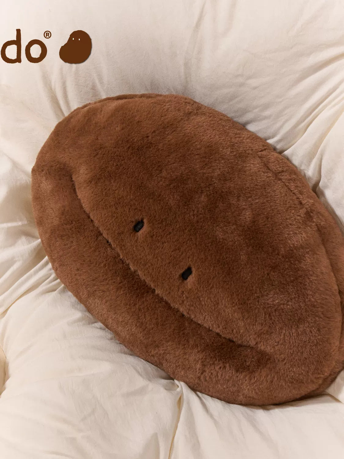 LUDO Arabica Gold Label Coffee Bean Plush Pillow - image 1