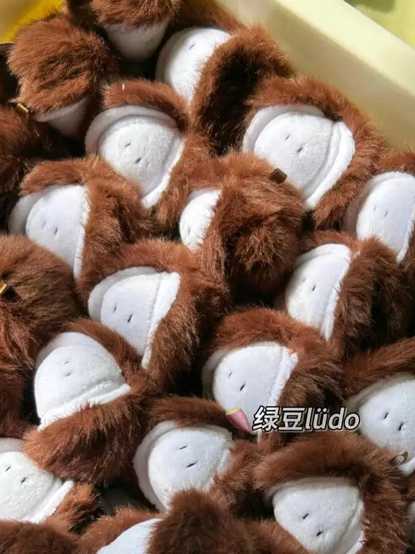 LUDO Bald Fruits Hairy Coconut Plush Keychain - image 5